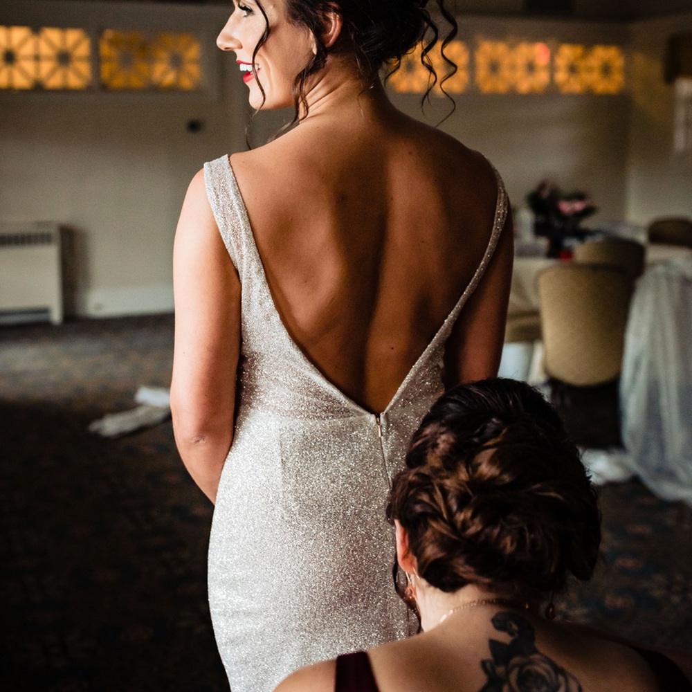 Pnina tornai bridal gown and skirt - Picture 3 of 15